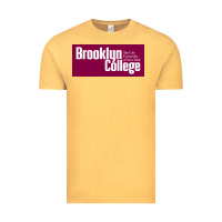 Vintage Mustard Brooklyn College Vintage Tee - linhVisuals