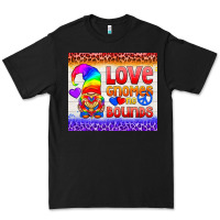 Black LGBTQ+ Love Gnomes No Bounds Tumbler Premium Tee - BundleAndBundleShop