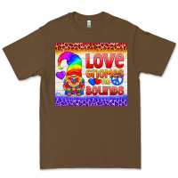 Cacao LGBTQ+ Love Gnomes No Bounds Tumbler Premium Tee - BundleAndBundleShop