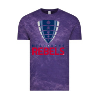 Cloud Purple melbourne rebels rugby super league Vintage Tee - linhVisuals