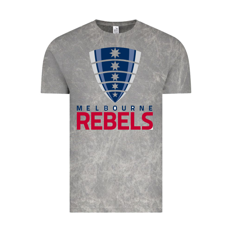 Melbourne Rebels Rugby Super League Vintage Tee by linhVisuals | Teevron