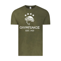 Vintage Olive olympiakos greek Vintage Tee - linhVisuals