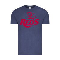 Vintage Denim queensland reds rugby super league Vintage Tee - linhVisuals