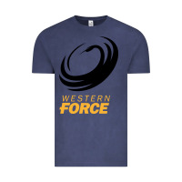Vintage Denim western force rugby super league Vintage Tee - linhVisuals