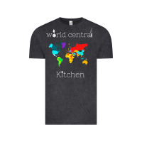 Vintage Black world central kitchen Vintage Tee - linhVisuals