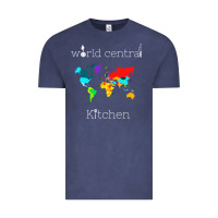 Vintage Denim world central kitchen Vintage Tee - linhVisuals