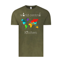 Vintage Olive world central kitchen Vintage Tee - linhVisuals