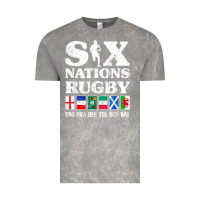 Cloud Rock rugby 6 nations england france ireland italy scotland wales t shirt Vintage Tee - linhVisuals