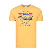 Vintage Mustard top gun the best of the best Vintage Tee - linhVisuals