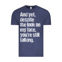 Vintage Denim trending sarcastic adult humor Vintage Tee - linhVisuals