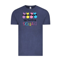 Vintage Denim easter egg hunting squad kindergarten squad girls boys kids Vintage Tee - linhVisuals