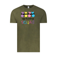 Vintage Olive easter egg hunting squad kindergarten squad girls boys kids Vintage Tee - linhVisuals