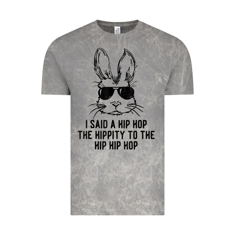 Sunglass Bunny Hip Hop Hippity  Easter Gift  Mens & Womens T Shirt Vintage Tee by linhVisuals | Teevron