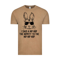 Vintage Coffee sunglass bunny hip hop hippity  easter gift  mens & womens t shirt Vintage Tee - linhVisuals