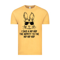 Vintage Mustard sunglass bunny hip hop hippity  easter gift  mens & womens t shirt Vintage Tee - linhVisuals