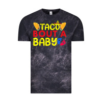 Cloud Black taco bout a baby pregnancy announcement cinco de mayo party t shirt Vintage Tee - linhVisuals