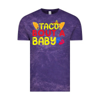 Cloud Purple taco bout a baby pregnancy announcement cinco de mayo party t shirt Vintage Tee - linhVisuals