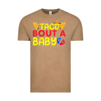 Vintage Coffee taco bout a baby pregnancy announcement cinco de mayo party t shirt Vintage Tee - linhVisuals