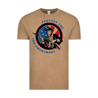 Vintage Coffee american patriot Vintage Tee - linhVisuals