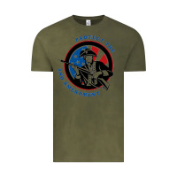 Vintage Olive american patriot Vintage Tee - linhVisuals