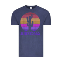 Arizona   Vintage Retro Cactus Souvenir Gift T Shirt Vintage Tee | Teevron