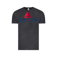 Vintage Black DELTA Vintage Tee - linhVisuals
