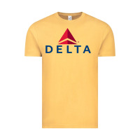 Vintage Mustard DELTA Vintage Tee - linhVisuals