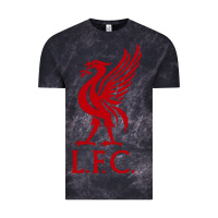Cloud Black LIVERPOOL TEAM Vintage Tee - linhVisuals