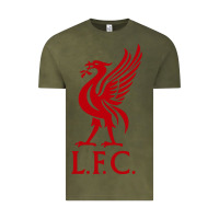 Vintage Olive LIVERPOOL TEAM Vintage Tee - linhVisuals
