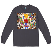 Smoke love puzzle ribbon Long Sleeve Tee - TumblerDesignByShophia