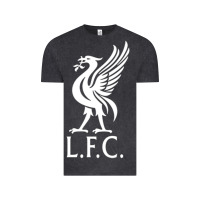 Vintage Black LIVERPOOL CLUB Vintage Tee - linhVisuals