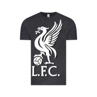 Vintage Black LIVERPOOL CLUB POPULAR Vintage Tee - linhVisuals