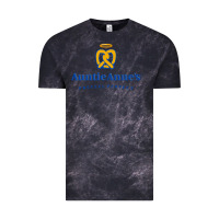 Cloud Black auntie anne's Vintage Tee - linhVisuals