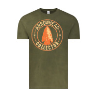 Vintage Olive arrowhead collector essential Vintage Tee - linhVisuals