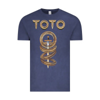 Vintage Denim TOTO ROCK Vintage Tee - linhVisuals