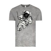 Cloud Rock astronaut in the space Vintage Tee - linhVisuals