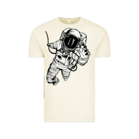 Vintage Arctic astronaut in the space Vintage Tee - linhVisuals