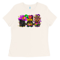 Bone Mardi Gras afro gnomies Ladies Tee - BundleAndBundleShop