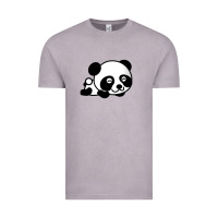 Vintage Zinc baby panda bear Vintage Tee - linhVisuals