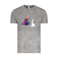 Cloud Rock olaf and  elsa Vintage Tee - linhVisuals