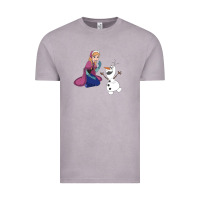 Vintage Zinc olaf and  elsa Vintage Tee - linhVisuals