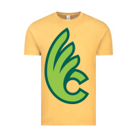 Vintage Mustard wilmington college quaqers Vintage Tee - linhVisuals