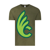 Vintage Olive wilmington college quaqers Vintage Tee - linhVisuals