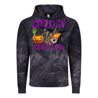Cloud Black Spooky babes club Vintage Hoodie - texasbilliewilder