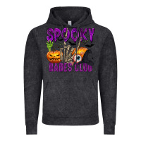 Vintage Black Spooky babes club Vintage Hoodie - texasbilliewilder