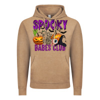 Vintage Coffee Spooky babes club Vintage Hoodie - texasbilliewilder