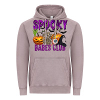Spooky Babes Club Vintage Hoodie | Teevron