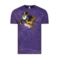 Cloud Purple the missouri tigers Vintage Tee - linhVisuals