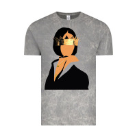 Cloud Rock rihanna artwork Vintage Tee - linhVisuals