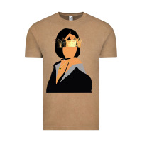 Vintage Coffee rihanna artwork Vintage Tee - linhVisuals